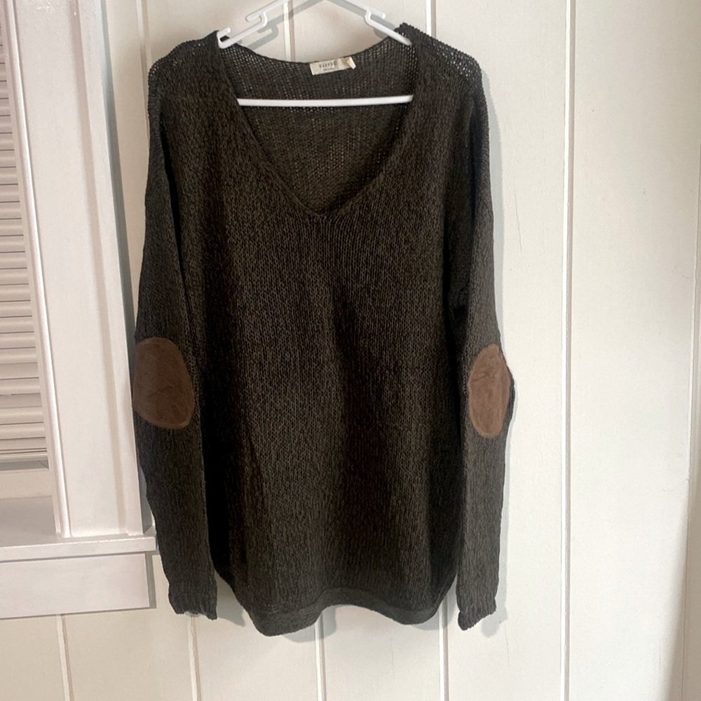 Green sweater
